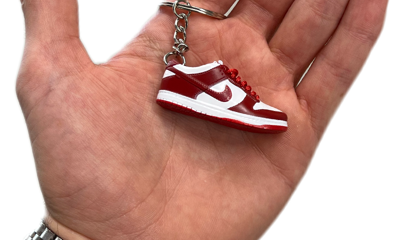 Keychain Dunk Low Red