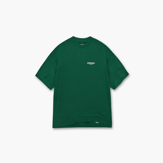 REPRESENT - REPRESENT OWNERS CLUB T-SHIRT - GREEN - The Sneaker Doctor