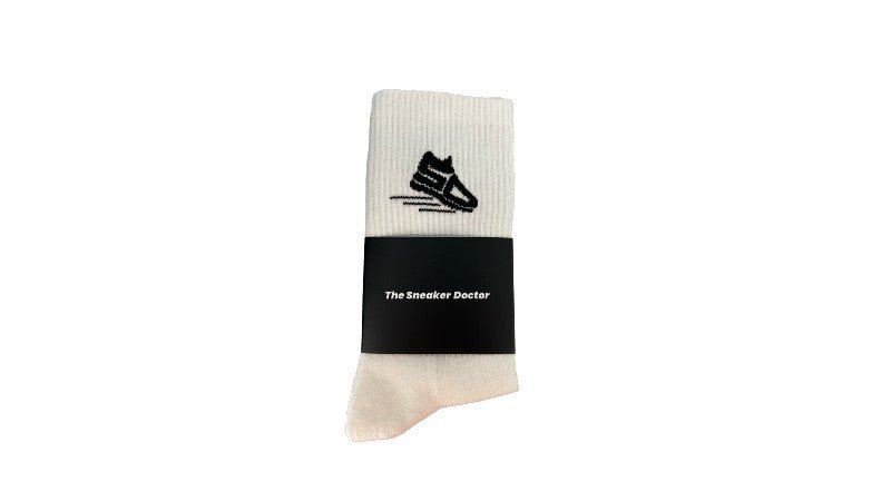 The Sneaker Doctor Socks - White High - The Sneaker Doctor
